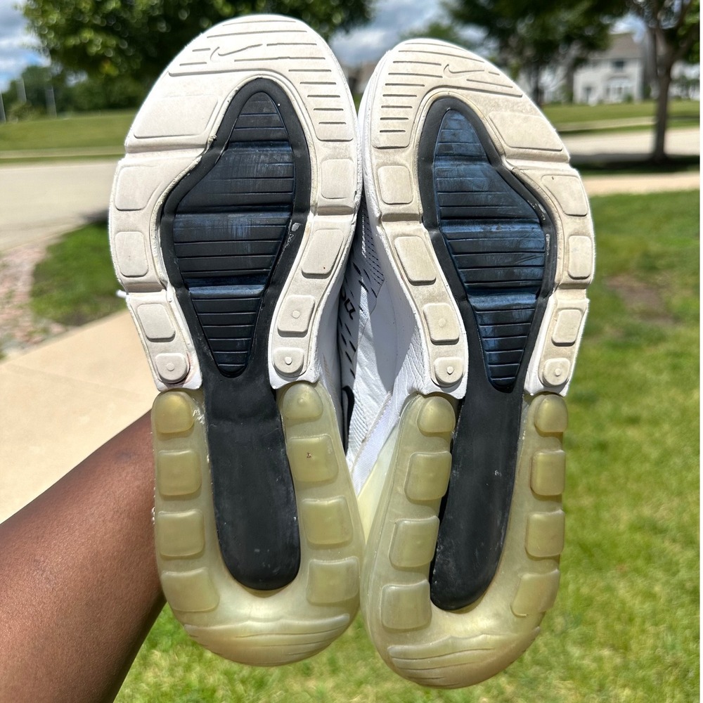 Nike Air Max 270 Women's Athletic Shoes Size 9 White - Picture 6 of 10